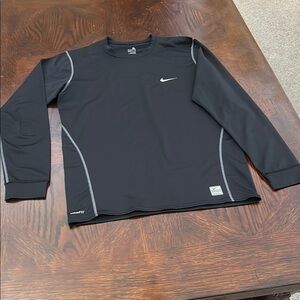 Nike Black Long Sleeve Athletic Tee